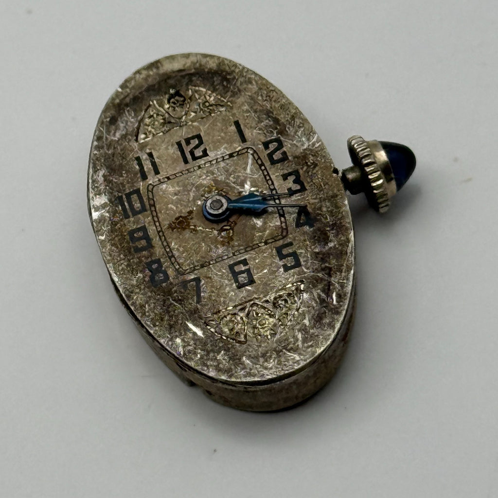 Gothic Jar-Proof Watch Movement New York American Ladies 15 Jewels Parts 14.8mm