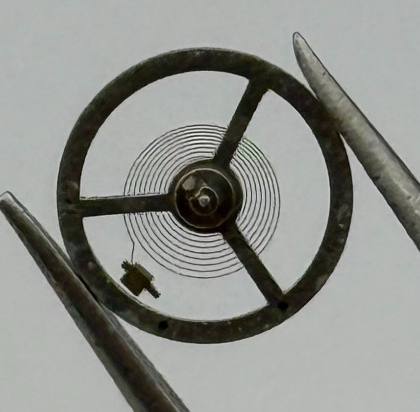 EB 1504 1570 Balance Wheel Complete And Spring 8¾’’’ 4227 Watch Movement Parts