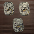 Zaria Luch 1800 Watch Movement Soviet USSR Ladies x 3 Pieces Parts Repair 15.5mm