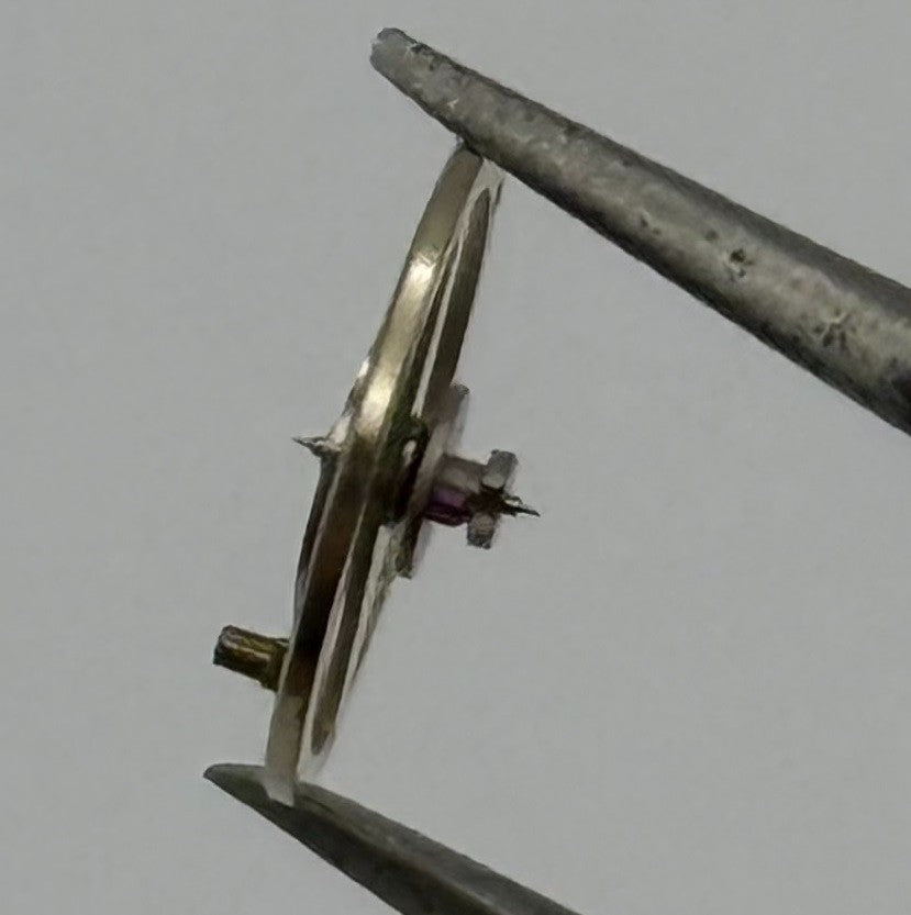 Amida 562 Balance Wheel Complete And Spring 8¾’’’ 374 Watch Movement Parts NOS