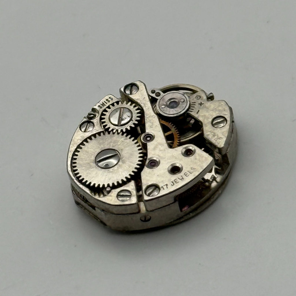 GS 30 Watch Movement MuDu 17 Jewels Swiss Manual Wind Parts Repair 12.9mm
