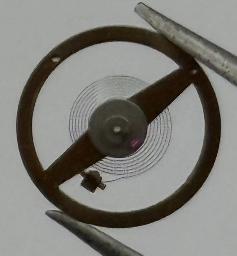 Amida 562 Balance Wheel Complete And Spring 8¾’’’ 874 Watch Movement Parts NOS