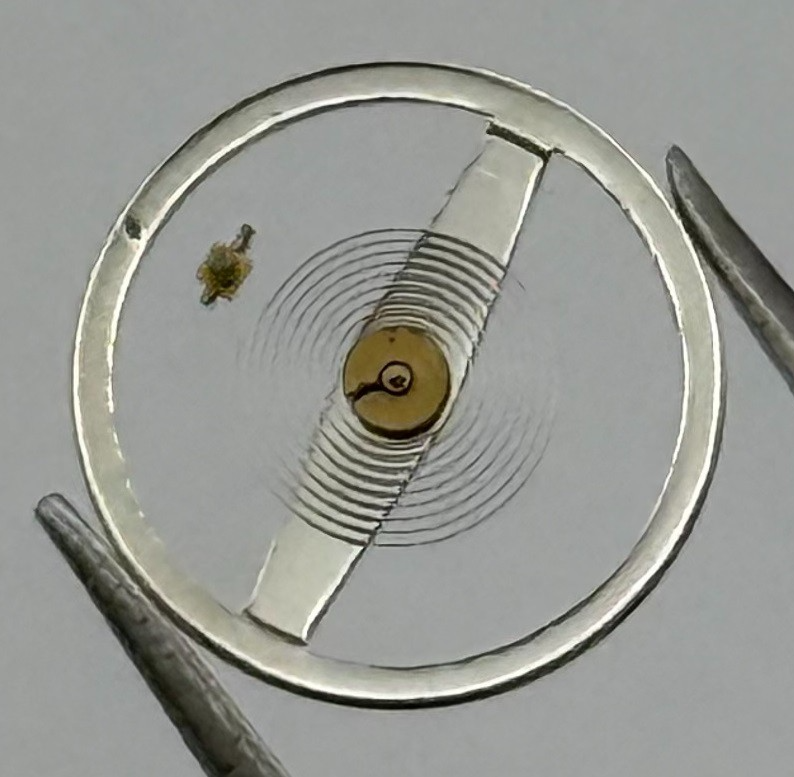 RL 1013/21 1213/21 Balance Wheel Complete And Spring 1830 Watch Movements Parts