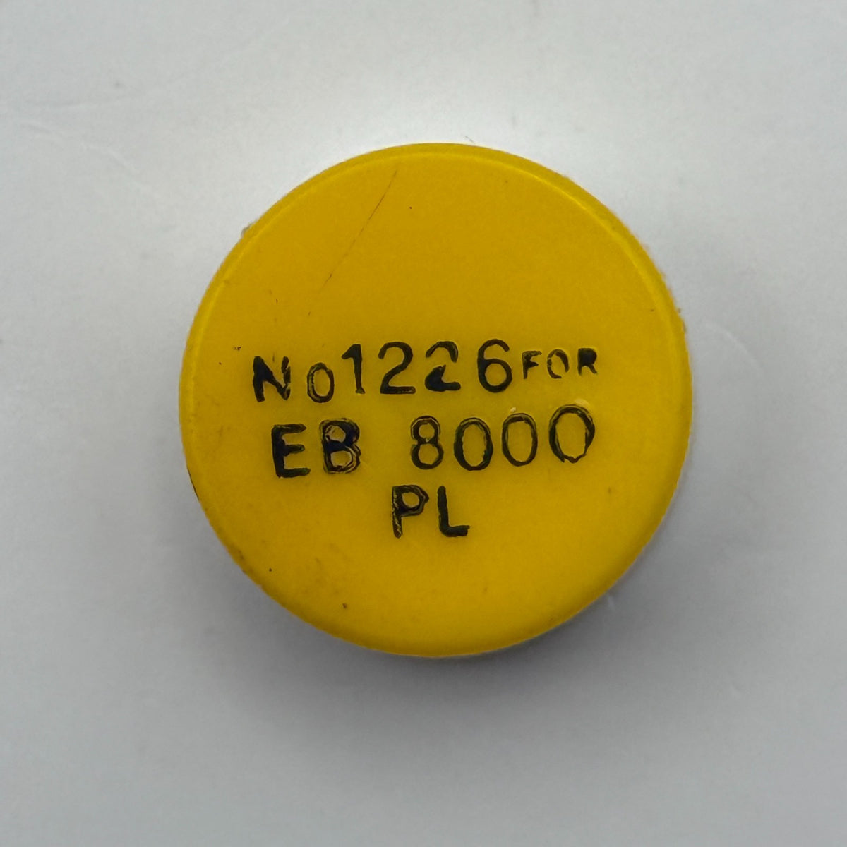 EB 8000 PL Balance Wheel Complete And Spring 1226 Watch Movement Parts NOS