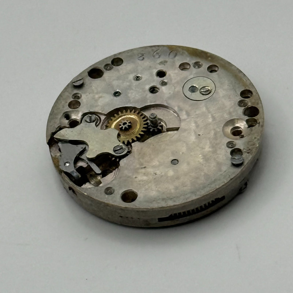 A. Calame & Fils 092 Watch Movement Trinitas Swiss Manual Wind Parts 22.1mm