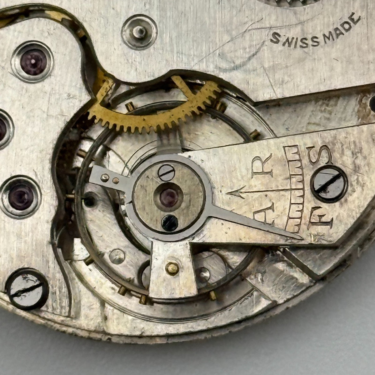 Swiss Lever Pocket Watch Movement - Unidentified - Parts / Repair - 40mm