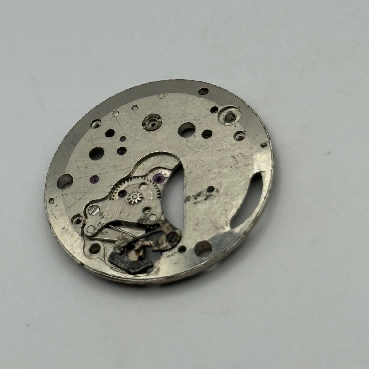 Peseux P 7000 Watch Movement - Main Plate - For Parts / Repair - 23.6mm