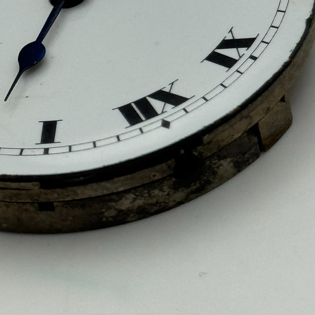 Unidentified Open Face Swiss Balance Ok Pocket Watch Movement Parts 42.5mm