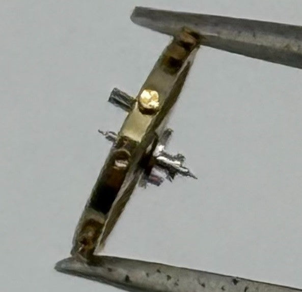 FEF 6600 Balance Wheel Complete And Spring Renata 1181 Watch Movement Parts NOS