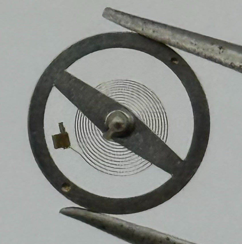 BFG 910 Balance Wheel Complete And Spring 8¾’’’ 4415 Watch Movement Parts NOS