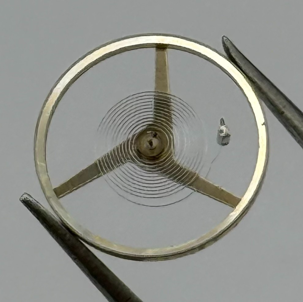 AS 1710 1814 Balance Wheel Complete And Spring Renata 1576 Watch Movement Parts