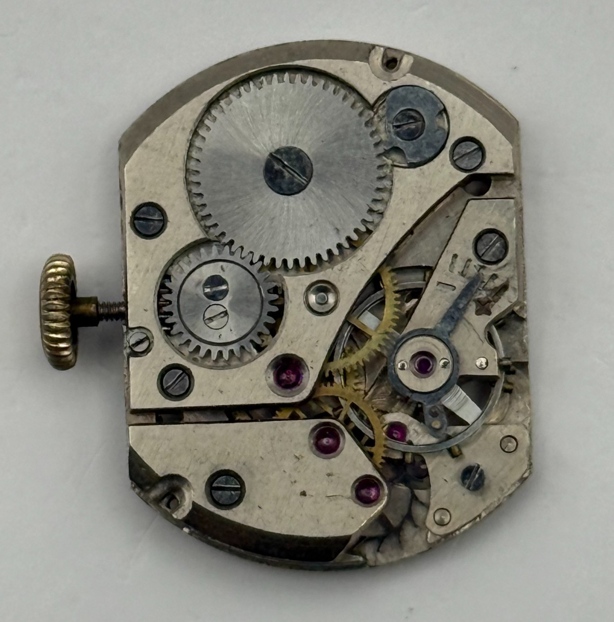 Rectangle Watch Movement - Unidentified - For Parts / Repair - 23mm