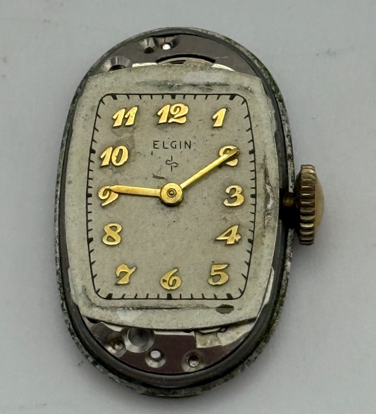 Elgin Grade 541 Model 2 Watch Movement 1951  American Parts Repair Ladies 21/0s