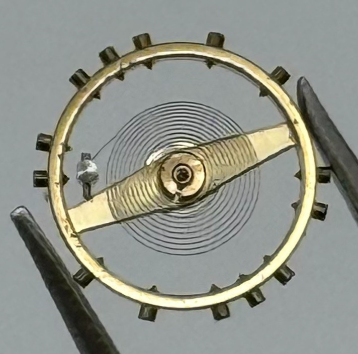 AS 500 Balance Wheel Complete And Spring 6½’’’ Renata 427 Watch Movement Parts