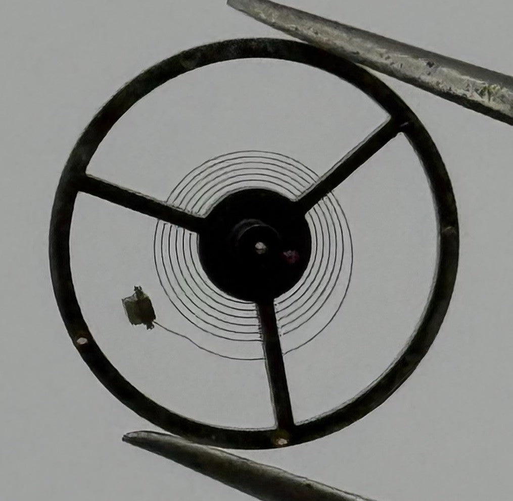 EB 8381 8391-66 Balance Wheel Complete And Spring 10½’’’ Watch Movement Parts