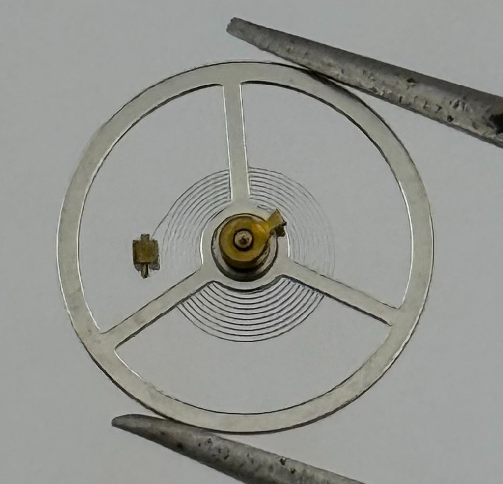 BFG 844 Balance Wheel Complete And Spring 10½’’’ 1867 Watch Movement Parts NOS