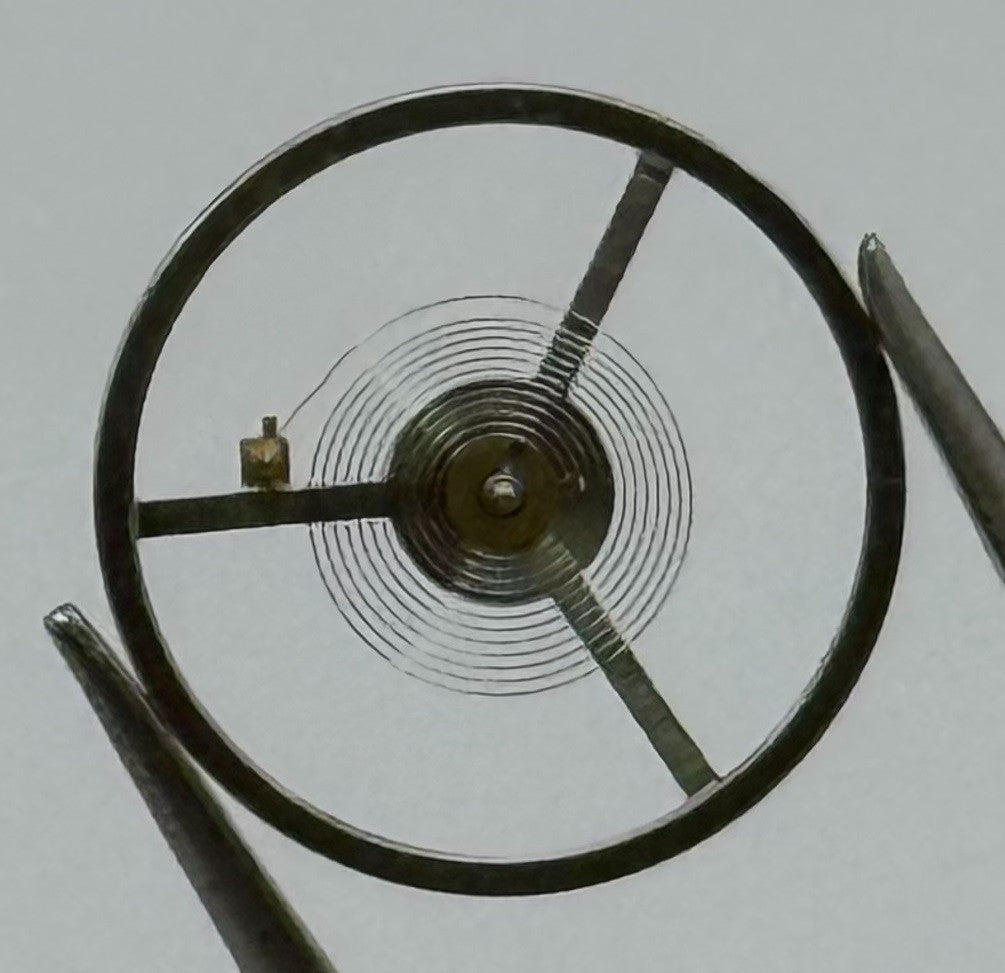 EB 8381 8391-66 Balance Wheel Complete And Spring 10½’’’ 1462 M Watch Parts NOS