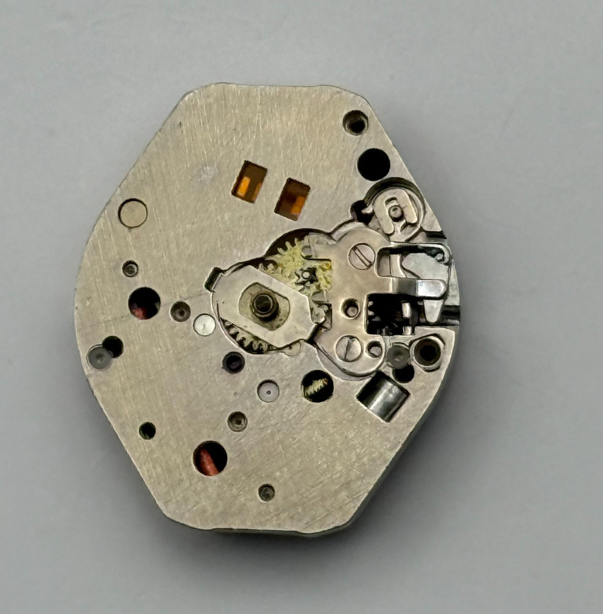 Harley Ronda 672 Watch Movement Quartz 5 Jewels Untested Parts Repair 15.3mm
