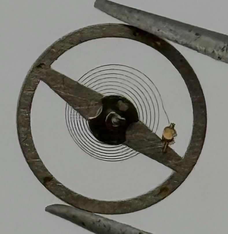 Oris 461 /1 Balance Wheel Complete And Spring 10½’’’ 3274 Watch Movement Parts