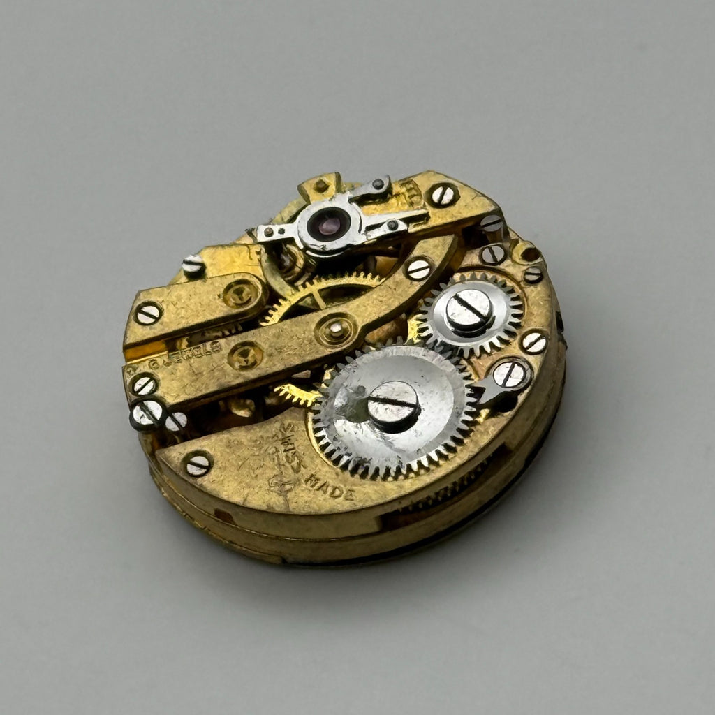 Claridge Watch Movement Shockproof Swiss Cylinder MOP Dial Parts Repair 19.5mm