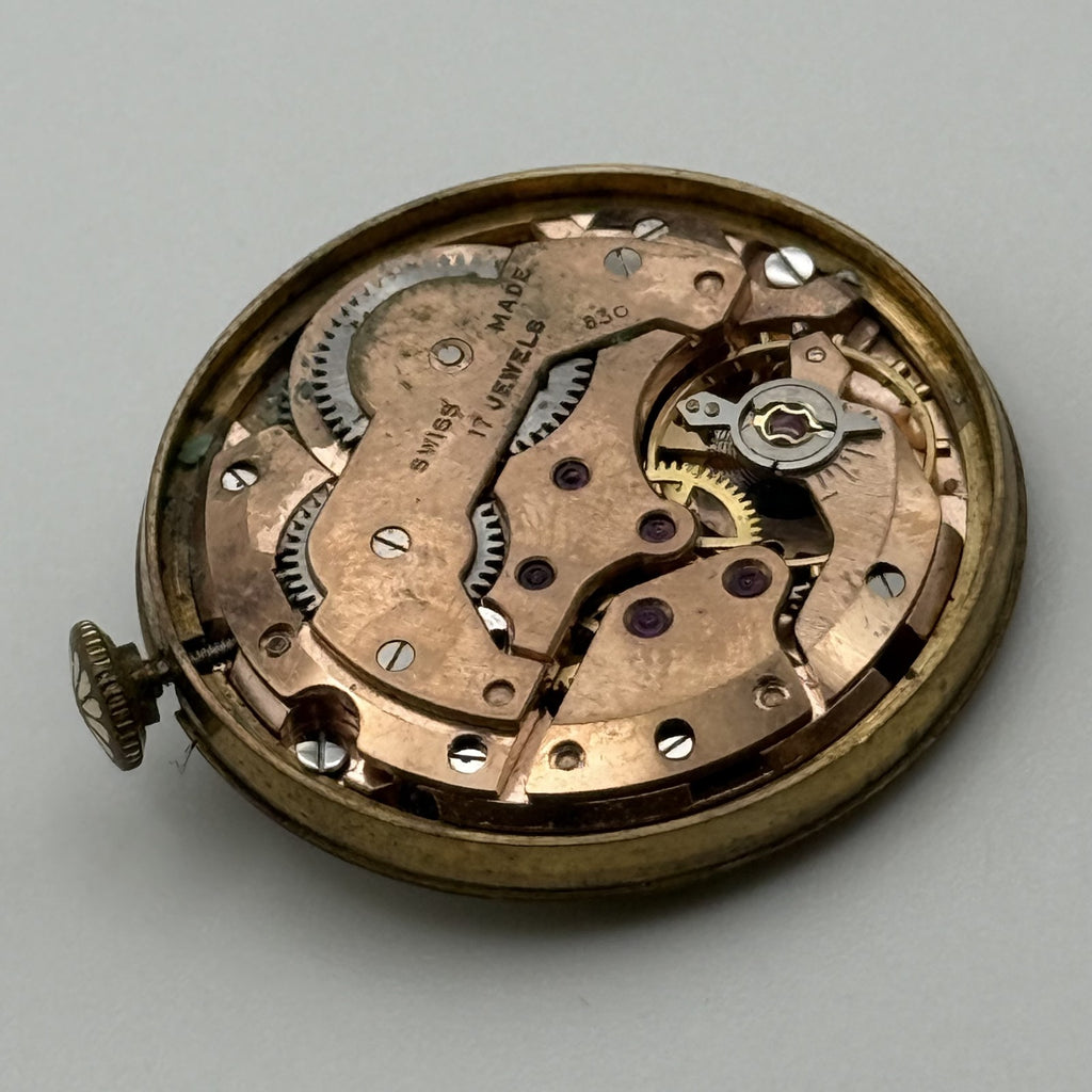 Helvetia 830 Watch Movement - For Parts / Repair