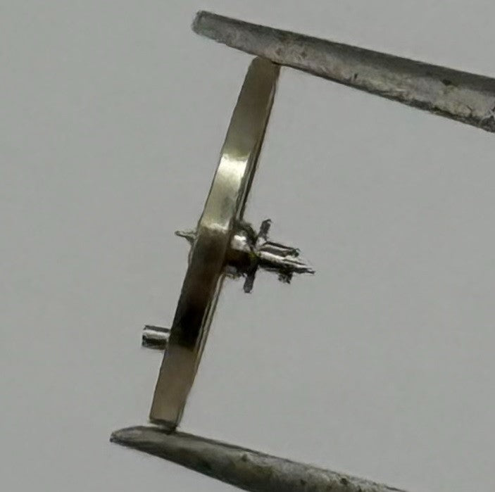 Amida 580 585 Balance Wheel Complete And Spring Renata 1389 Watch Movement Parts