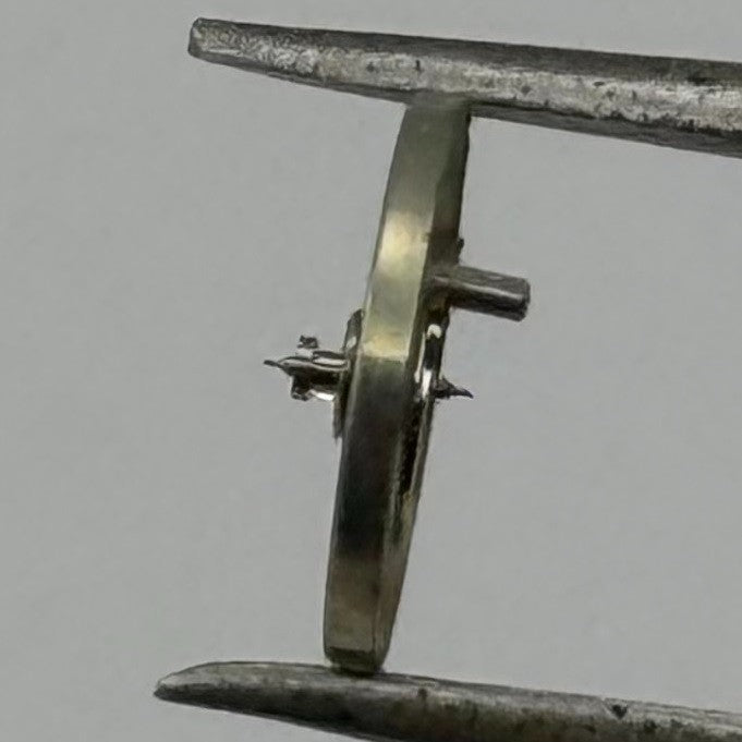 Enicar 672 Balance Wheel Complete And Spring 5½’’’ 4804 Watch Movement Parts NOS