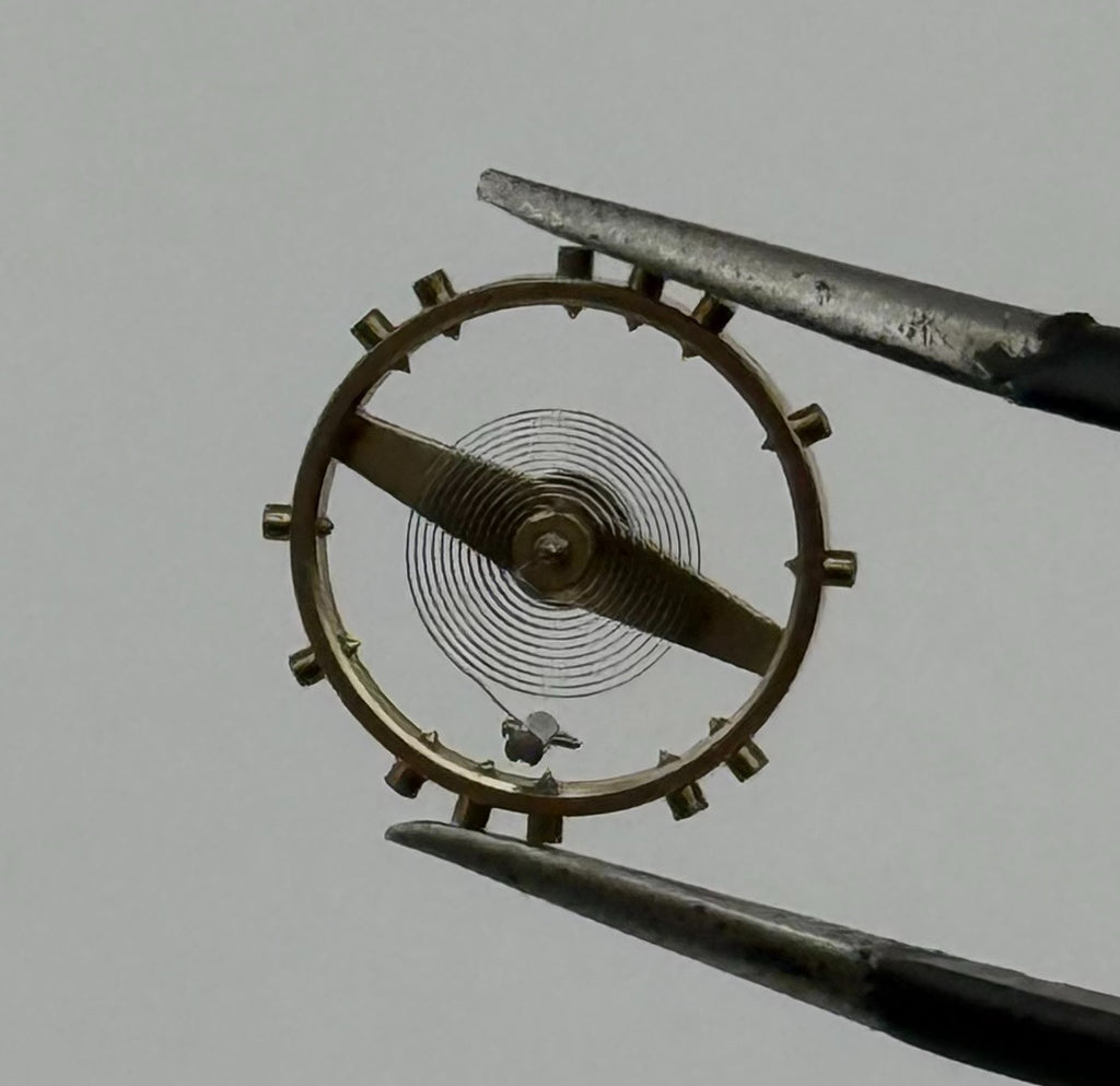 Venus 75 Balance Wheel Complete And Spring 10½’’’ Renata 310 Watch Movement Part