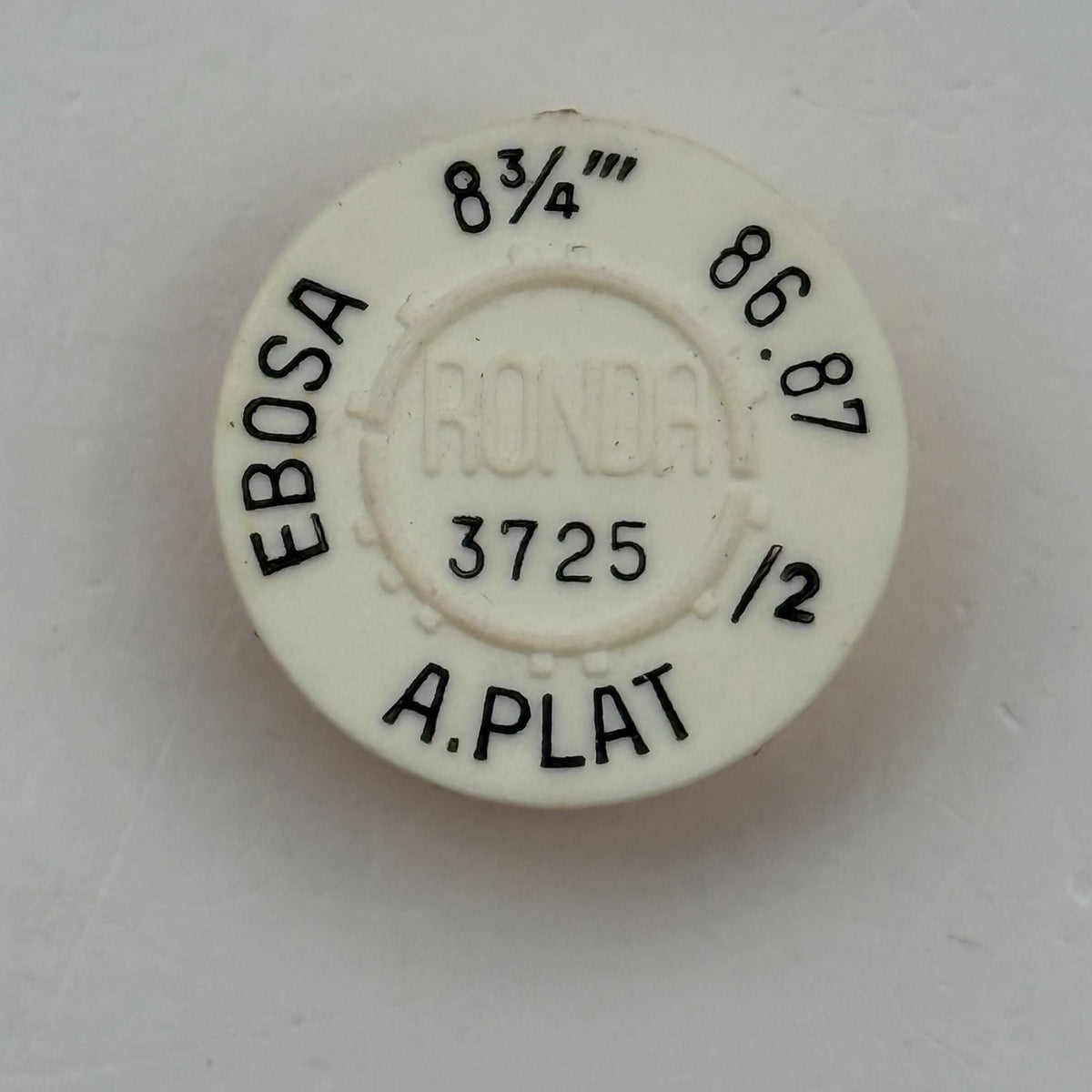 Ebosa 86 87 Balance Wheel Complete And Spring 8¾’’’ 3725 /2 Watch Movement Parts
