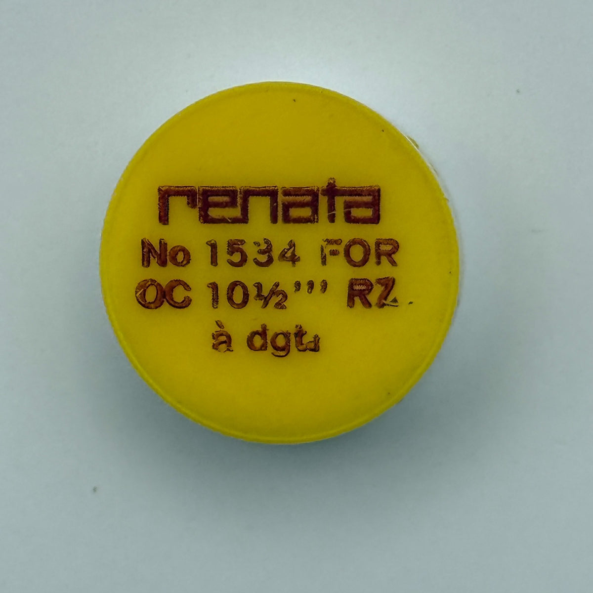 OC RZ Balance Wheel Complete And Spring 10½’’’ Renata 1534 Watch Movement Parts