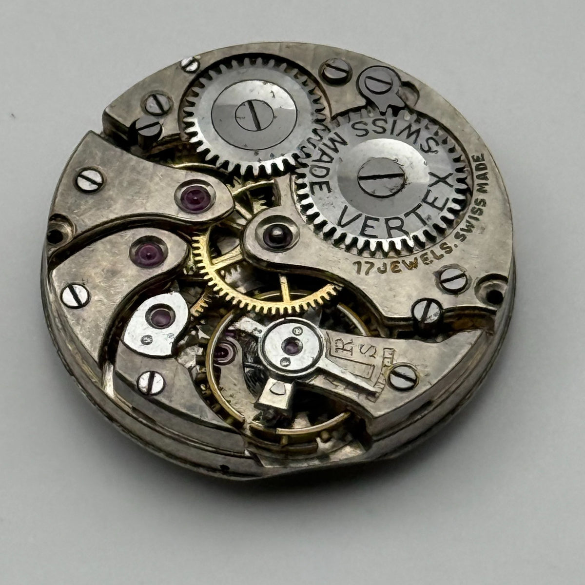 Vertex 5067 Watch Movement 17 Jewels Swiss Manual Wind Parts Repair 21.8mm