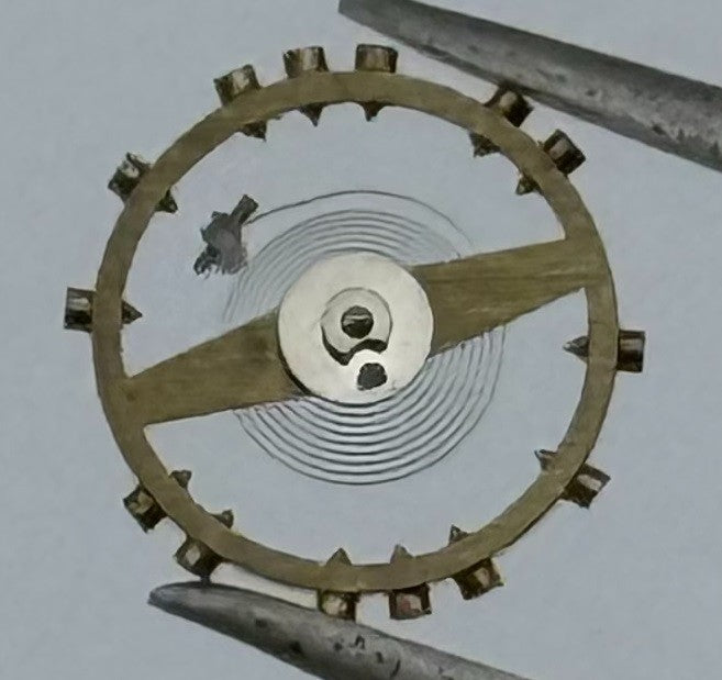 Felsa 302 Balance Wheel Complete And Spring 5¼’’’ 181 M Watch Movement Parts NOS