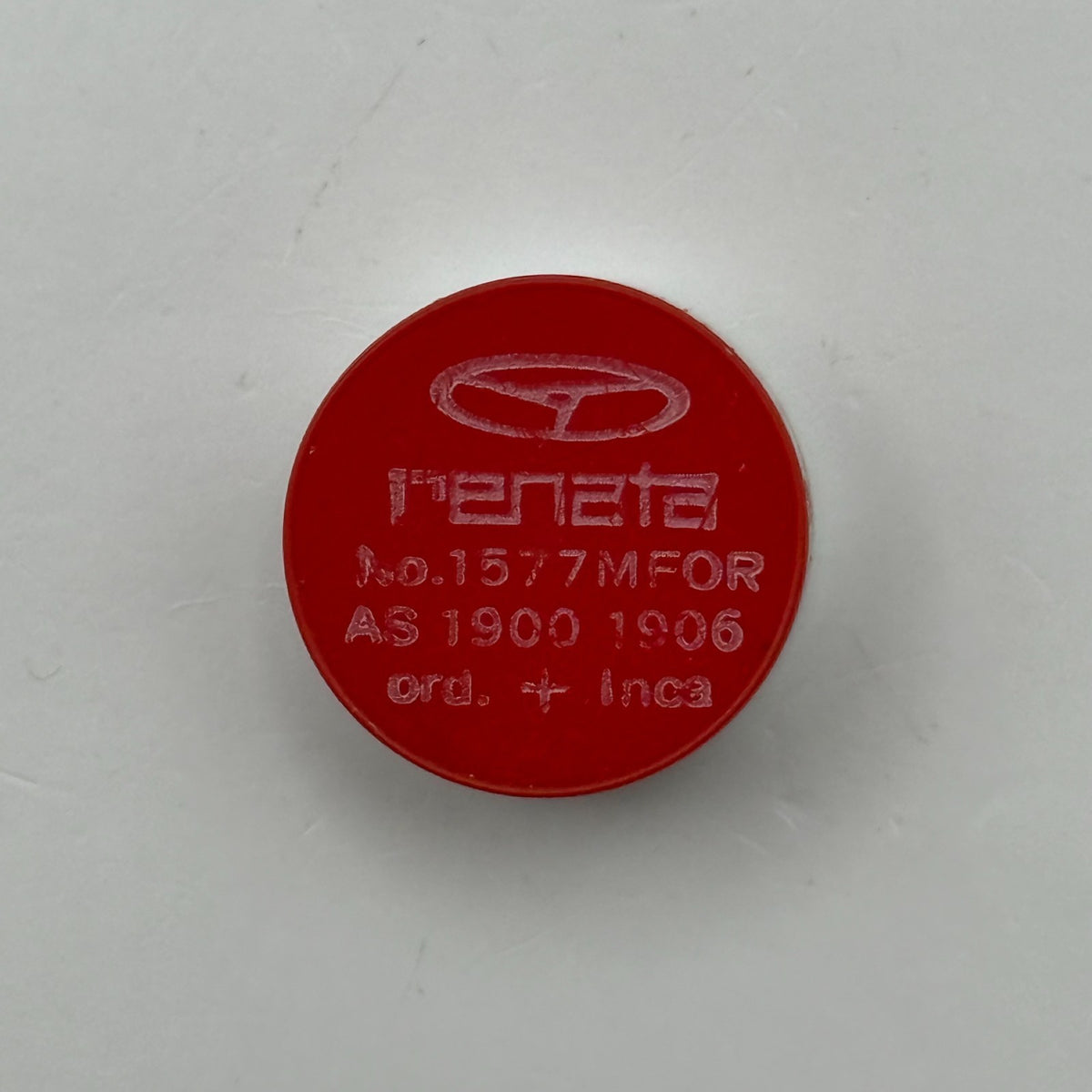 AS 1900 1906 Balance Wheel Complete And Spring Renata 1577 Watch Movement Parts