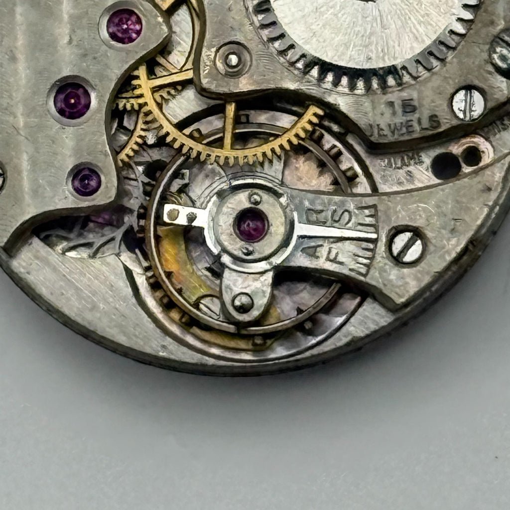 A. Calame & Fils 092 Watch Movement Trinitas Swiss Manual Wind Parts 22.1mm