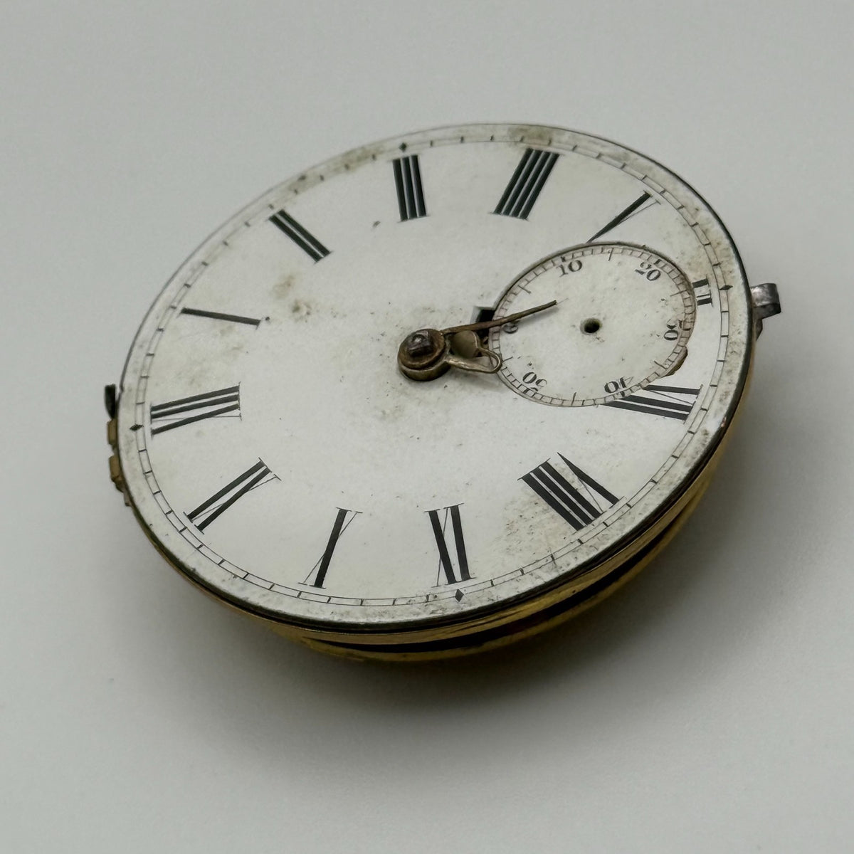 English Lever Pocket Watch Movement - James Reid & Co. Coventry - Parts / Repair