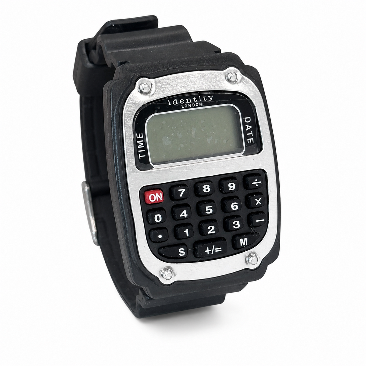 Identity London Calculator Watch Brand New Needs New Battery