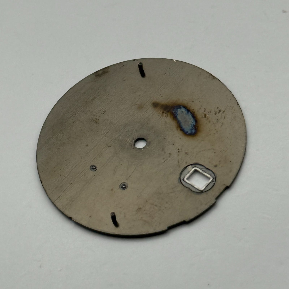 Seiko 5M62-0D78 Watch Dial Kinetic 100M Black Japan Spare Parts Repair 28.4mm