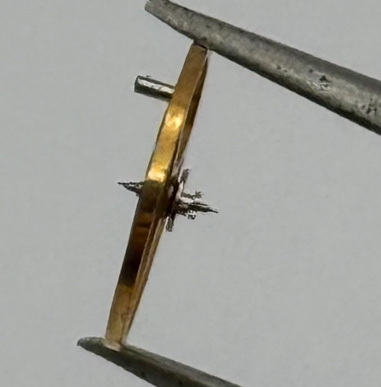 AS 1920 1923 Balance Wheel Complete And Spring 12½’’’ 1766 Watch Movement NOS