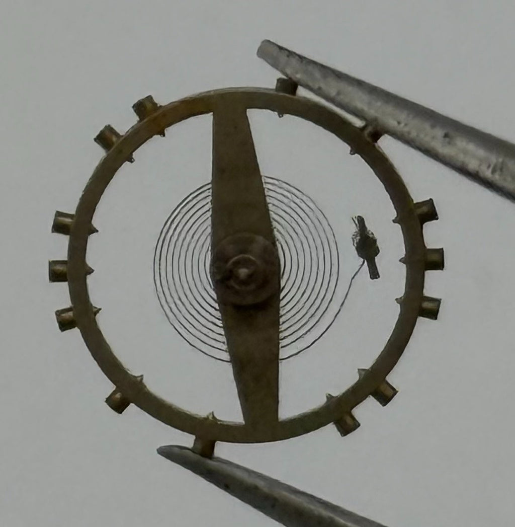 AS 1287 Balance Wheel Complete And Spring 10½’’’ Ronda 280 Watch Movement Parts