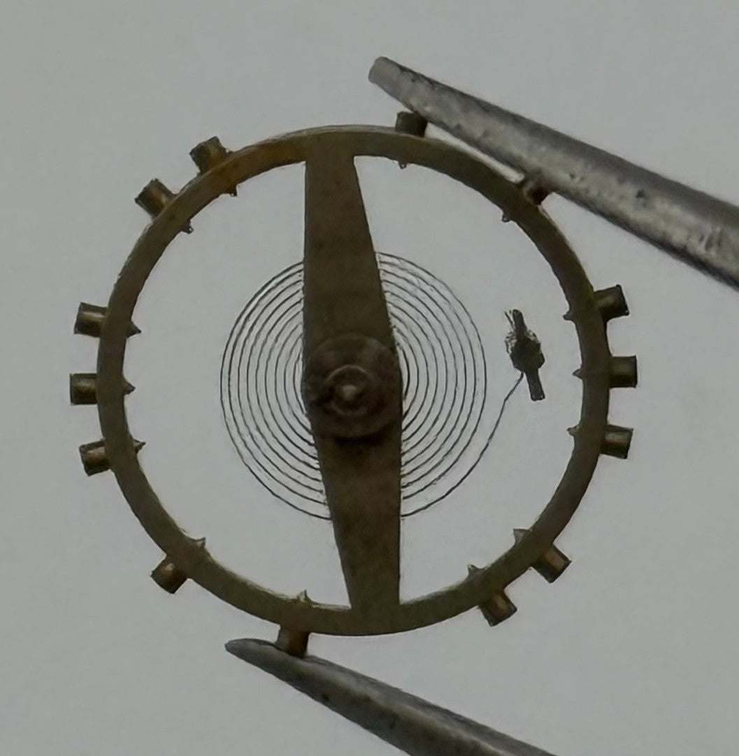 AS 1287 Balance Wheel Complete And Spring 10½’’’ Ronda 280 Watch Movement Parts