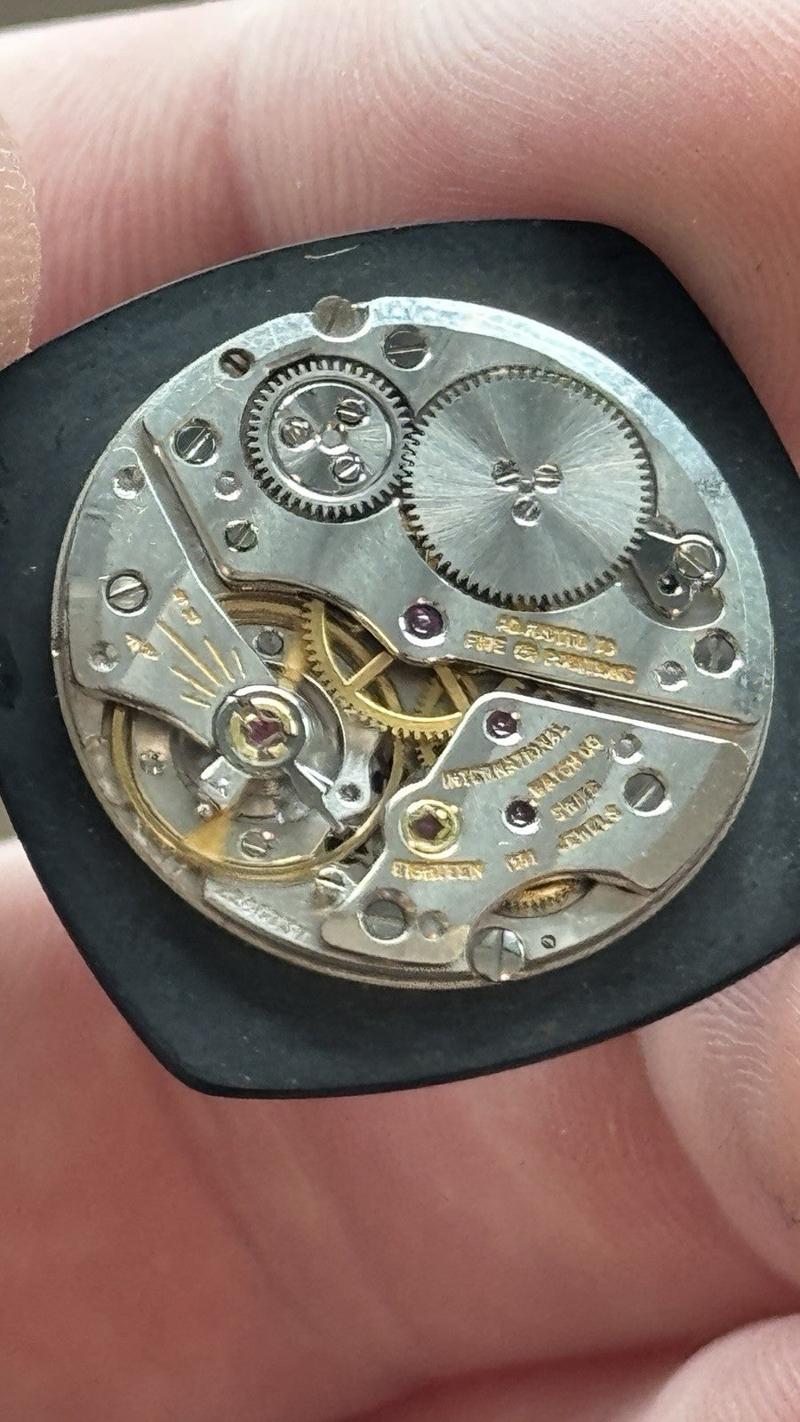 IWC 185/1 Watch Movement - High Grade Thin Calibre - Rare - For Parts / Repair