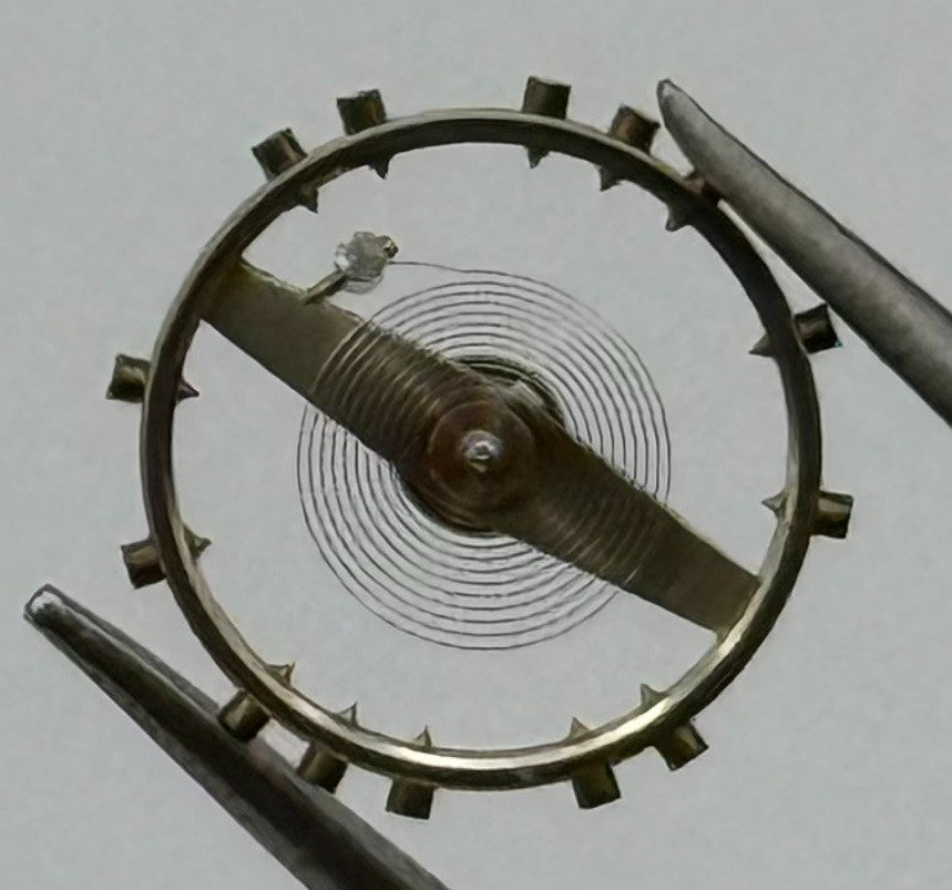 AS 415 Balance Wheel Complete And Spring 9¾’’’ Renata 49 Watch Movement Parts