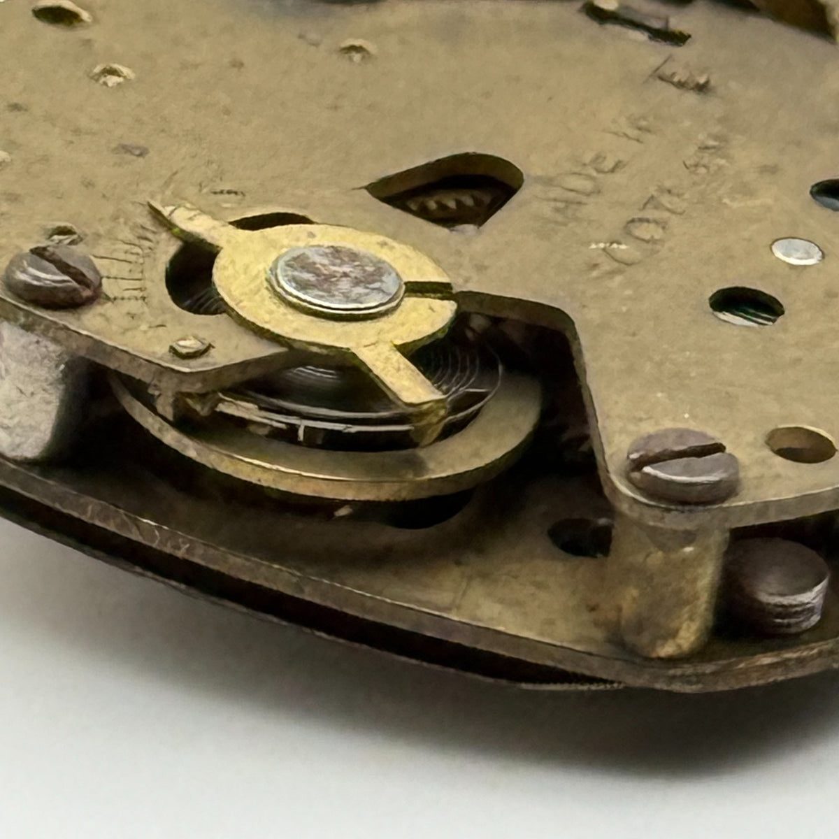 Timex Watch Movement Scotland Manual Wind Vintage Parts Repair 18.5mm