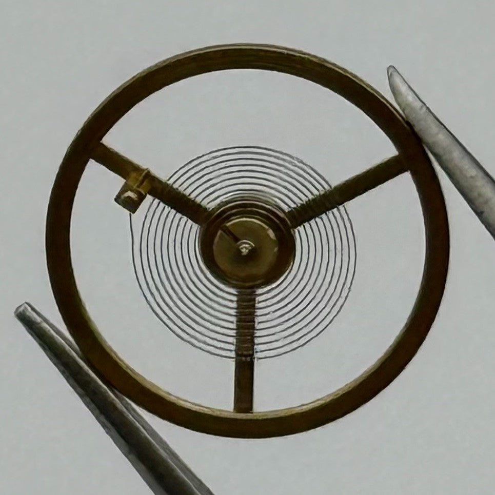 BFG 582/21 Balance Wheel Complete And Spring 13½''' 1841 Watch Movement Parts