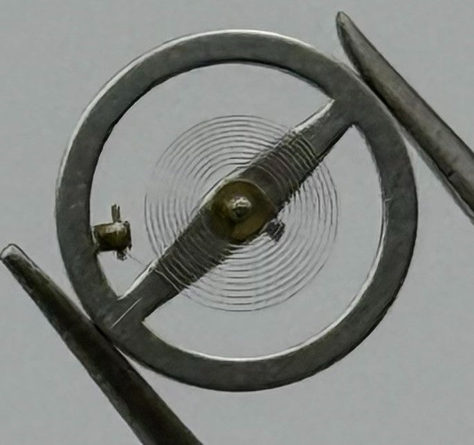 OC R7 Balance Wheel Complete And Spring 10½’’’ Renata 1534 Watch Movement Parts