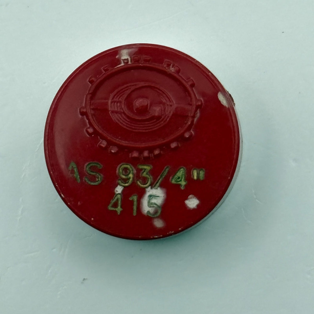 AS 415 Balance Wheel Complete And Spring 9¾’’’ Watch Movement Parts Vintage NOS