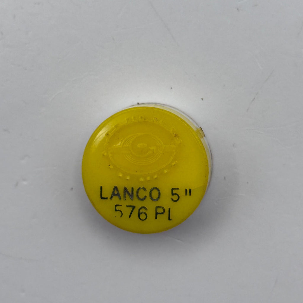 Lanco 576 PL Balance Wheel Complete And Spring 5’’’ Watch Movement Parts NOS