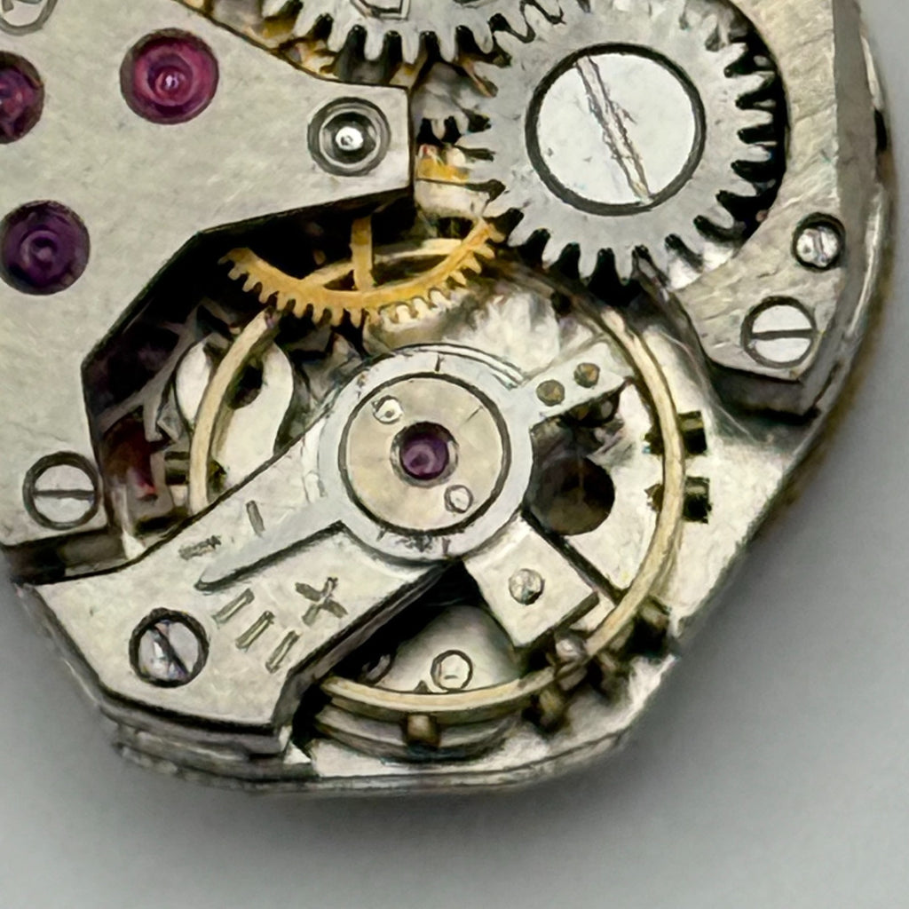 Record 75 Watch Movement Josmar 15 Jewels Swiss Manual Wind Parts Repair 15.2mm