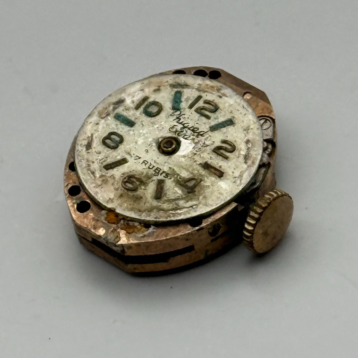 Phigied Extra Watch Movement 17 Rubis Swiss Manual Wind Parts Repair 13.2mm