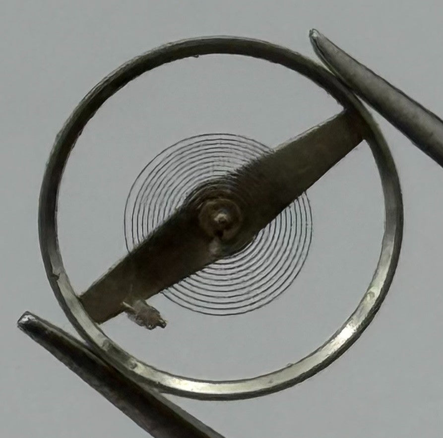 Lorsa 237 Balance Wheel Complete And Spring 10½’’’ Progress Watch Movement Parts